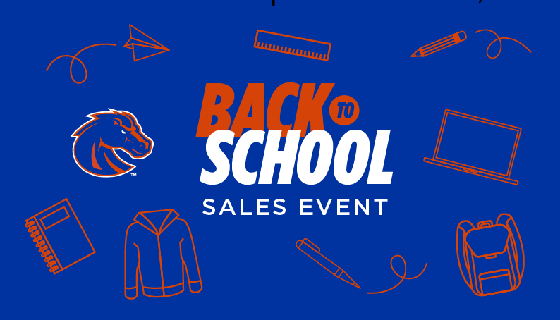 Slideshow image showing Back to School sales event