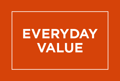 Right flanking mobile image click here to navigate to everyday value selection!