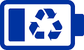 recycled batteries image