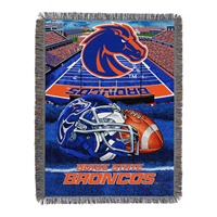 Image of Boise State Wall Tapestry Blue Turf-Stadium