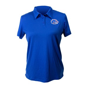 14- Boise State Women’s Polo - Athletic Logo by Antigua - main view
