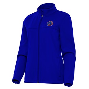 Boise State Women’s Full-Zip Jacket - Logo Royal Blue by Antigua - main view