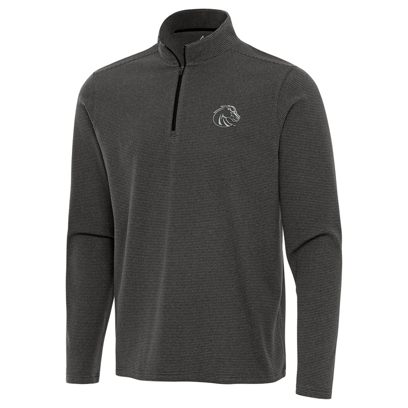 Boise State Quarter Zip - Galore Mono Logo by Antigua (SKU 13460501626) Boise State Quarter Zip - Galore Mono Logo by Antigua - main view