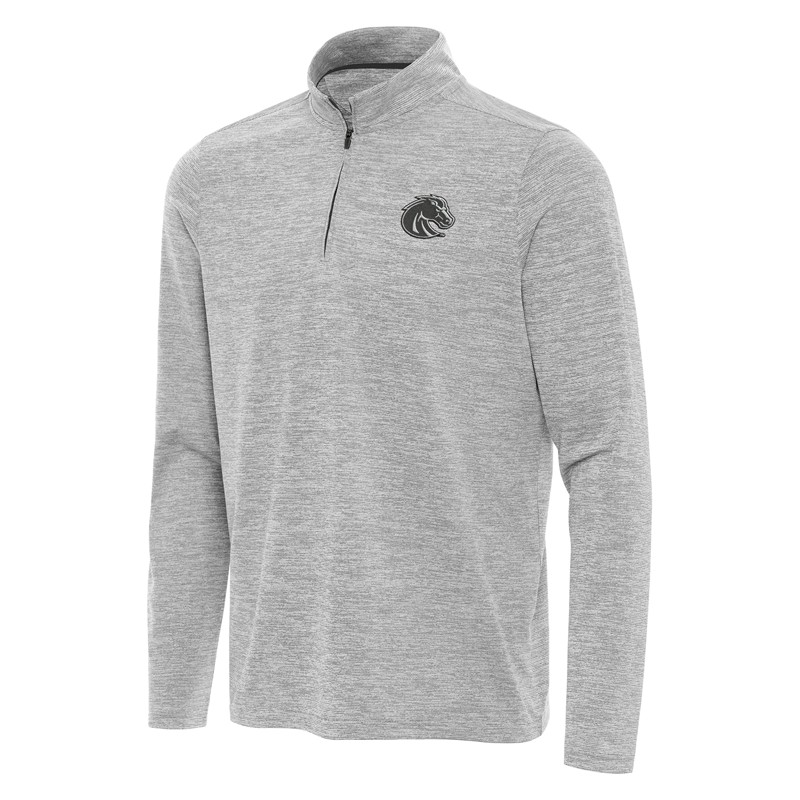Boise State Quarter Zip - Endless Mono Logo by Antigua (SKU 13460402626) Boise State Quarter Zip - Endless Mono Logo by Antigua - main view