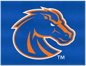 Boise State Mat - Bronco Logo, Royal Blue by Logo Brands - main view