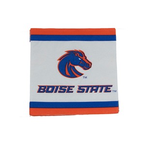 Boise State Party Napkins Luncheon 20CT 13x13 Royal Blue and Orange by Mayflower Paper Products - main view