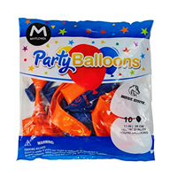 Boise State Party Balloons Latex Pack Of 10