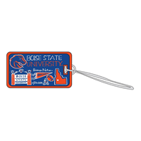 Image of BOISE STATE LUGGAGE TAG by JULIA GASH