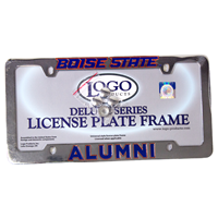 Boise State Alumni License Plate Cover Chrome