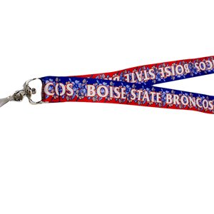 Image of BOISE STATE LANYARD FLOWER POWER -  1