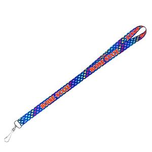 Boise State Lanyard Hearts