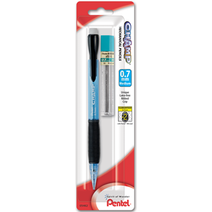 Image of PENTEL CHAMP .7mm PENCIL w/LEAD ASST COLORS CARDED