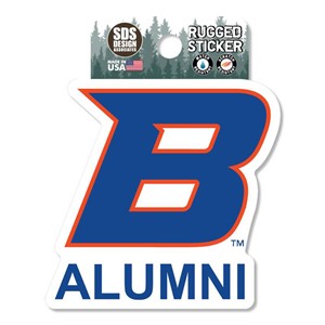 Boise State Decal Broncos In B Over Alumni - main view