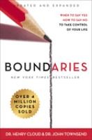 Boundaries:When To Say Yes, How To Say No To Take Control Of Your Life - cover photo
