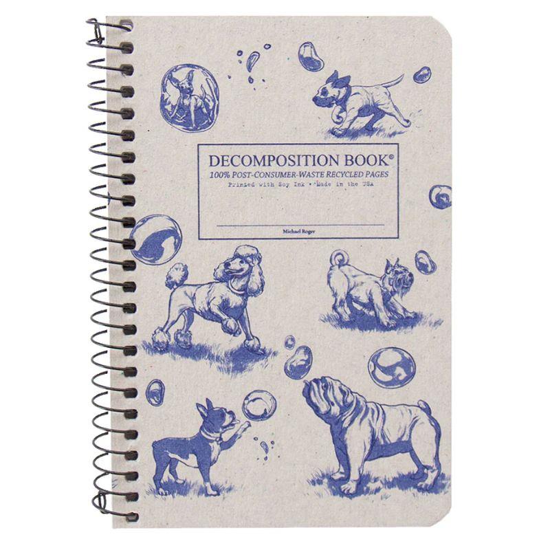 Image of Decomposition Book Pocket Notebook - Dogs and Bubbles, Lined, 4 x 6 by Michael Roger (SKU 13433697498) Image of Decomposition Book Pocket Notebook - Dogs and Bubbles, Lined, 4 x 6 by Michael Roger (SKU 13433697498)