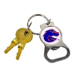 Boise State Keychain Bottle Opener Logo