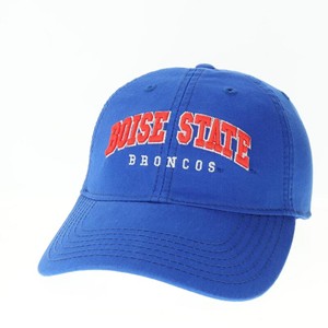 Boise State Hat Arch Wordmark Over Broncos Royal - main view