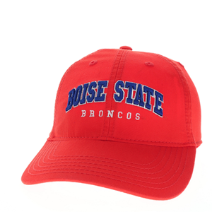 Image of Boise State Hat Arch Wordmark Over Broncos Orange