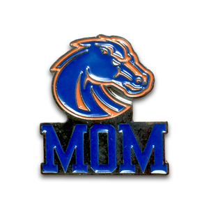 Boise State Mom Logo Lapel Pin