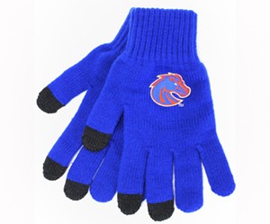 Boise State Glove Deluxe Knit Texting Bronco Logo - main view