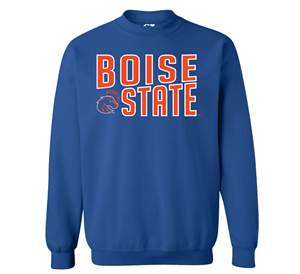 Image of Boise State Crew Big Over Logo State