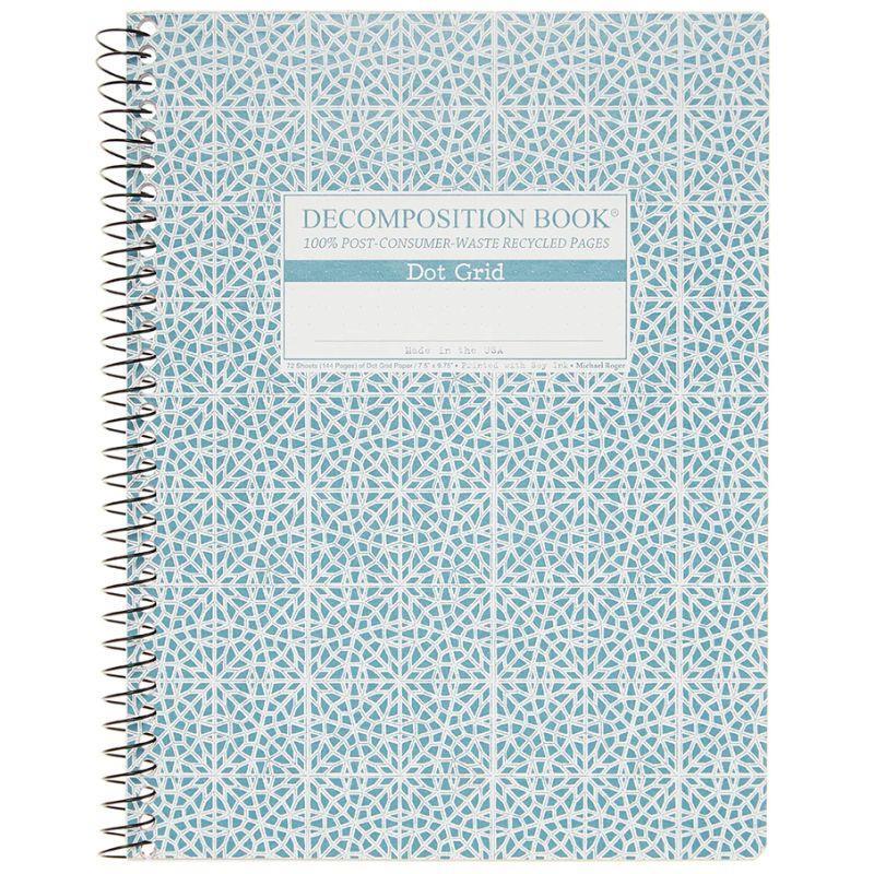 Decomposition Book Spiral Notebook - Mosaic, Dot Grid, 7.5 x 9.75 by Michael Roger (SKU 13443917498) Decomposition Book Spiral Notebook - Mosaic, Dot Grid, 7.5 x 9.75 by Michael Roger - main view