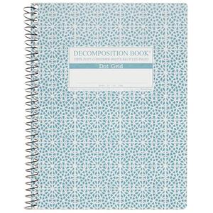 Image of Decomposition Book Spiral Notebook - Mosaic, Dot Grid, 7.5 x 9.75 by Michael Roger
