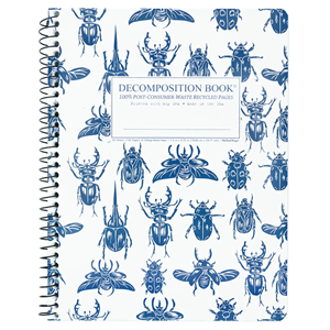 Decomposition Beetles Spiral Notebook, College Ruled, 7.5 x 9.75 - main view