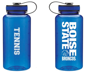 Boise State Tennis Water Bottle