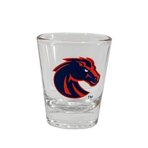 Image of Boise State Shot Glass Bronco Full Color
