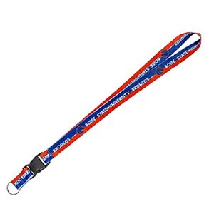 Image of Boise State Lanyard Pull Apart Buckle Logo Boise State Broncos