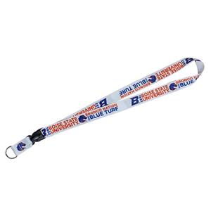 Image of Boise State Lanyard B And Logo Bronco Nation