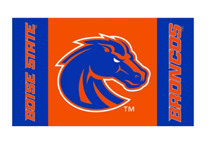 Image of Boise State Flag 3X5 Broncos 3 Panel Design
