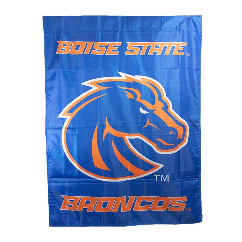 Boise State Vertical Banner - 30 x 40 Double Sided Athletic Logo by Sewing Concepts (Blue) (SKU 13246501544) Boise State Vertical Banner - 30 x 40 Double Sided Athletic Logo by Sewing Concepts (Blue) - main view
