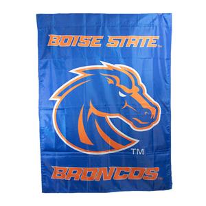 Boise State Vertical Banner - 30 x 40 Double Sided Athletic Logo by Sewing Concepts (Blue)