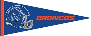 Boise State Helmet Pennant by Sewing Concepts - main view