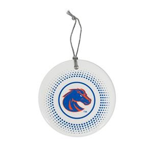 Image of Boise State Ornament Ceramic Dots Bronco Center