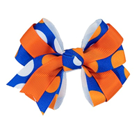 Image of Boise State Hair Fluff Polka Dot