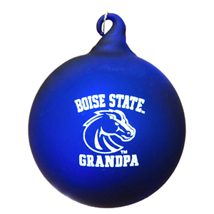 Image of Boise State Grandpa Ornament Glass Ball