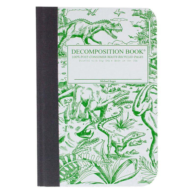 Decomposition Book Pocket Notebook - Dinosaurs, Lined, 4 x 6 by Michael Roger (SKU 13269203498) Decomposition Book Pocket Notebook - Dinosaurs, Lined, 4 x 6 by Michael Roger - main view