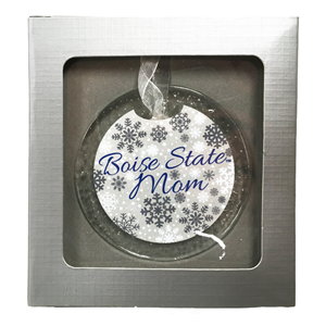 Boise State Mom Ornament Snowflake Bronco