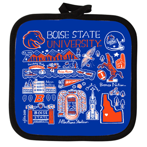 Image of BOISE STATE POTHOLDER by JULIA GASH