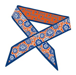 Boise State Bag Scarf - Floral Go Broncos by Desden - main view