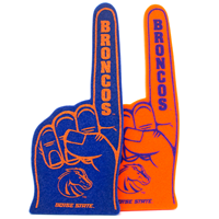 Boise State Foam Hand Bronco