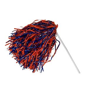 Boise State Pom Pom Royal And Orange 12"Stick