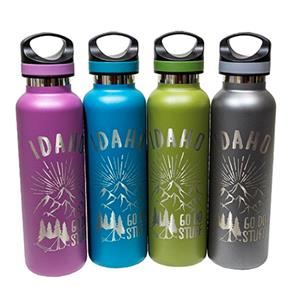 Boise, Id Water Bottle  Go Do Stuff Warrior