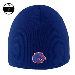 Boise State Youth Beanie - Everest Bronco Logo by LogoFit - main view