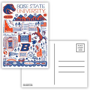 Image of BOISE STATE POSTCARD by JULIA GASH