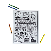 Image of Boise State Coloring Book With Crayons