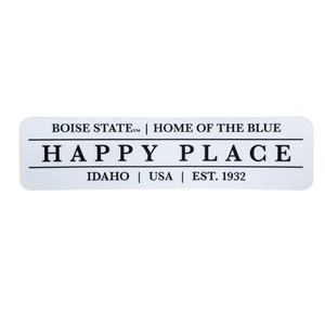 Boise State Decal Happy Place - main view